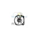 ALL CRASH Radiator Fan Assembly MBK-34100LH