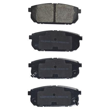 RDA GP MAX LOW METALLIC BRAKE PAD SET KIA SORENTO RDB2012