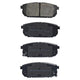 RDA GP MAX LOW METALLIC BRAKE PAD SET KIA SORENTO RDB2012
