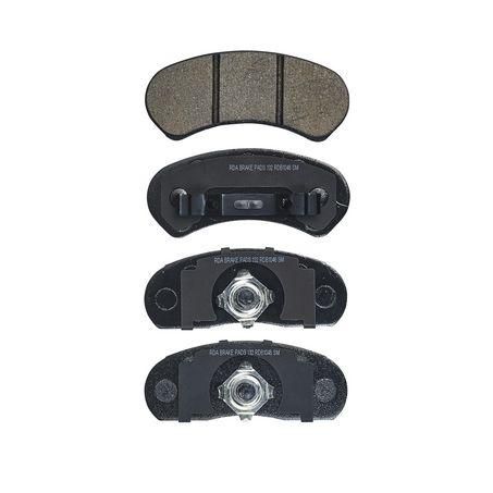 RDA GP MAX LOW METALLIC BRAKE PAD SET FORD HOLDEN EARLY TORANA RDB1046