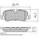 RDA PHANTOM CERAMIC BRAKE PAD SET LAND ROVER RDC2023