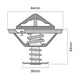 Tridon Thermostat 64mm - 89 Degrees C TT297-192