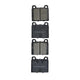 RDA BRAKES RDA GP Max General Purpose Low Metallic Brake Pad Set RDB84