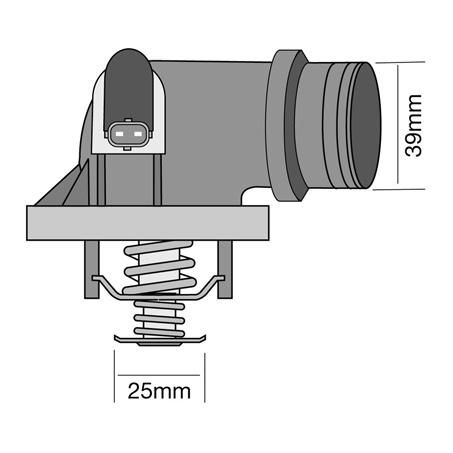 Tridon Thermostat - 105 Degrees C TT572-221