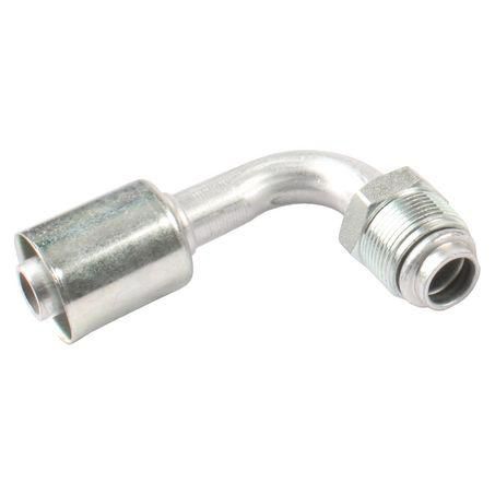 Atco Aluminium Fitting # 12 MOR - Beadlock #12 90° BLX1424