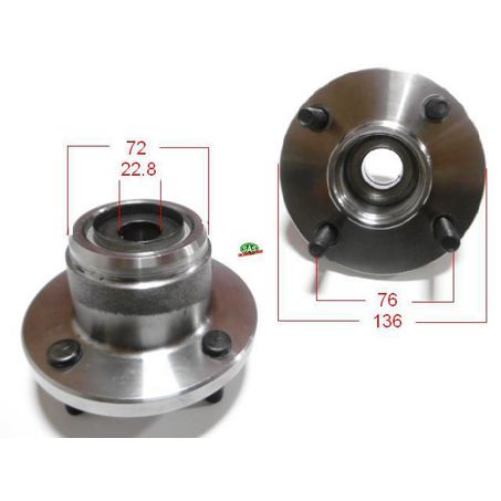 SAS AUTO PARTS SAS Wheel Hub HA5054