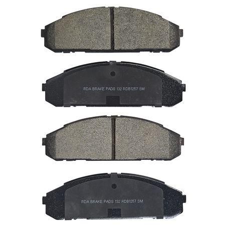 RDA GP MAX LOW METALLIC BRAKE PAD SET FORD MAVERICK NISSAN RDB1257