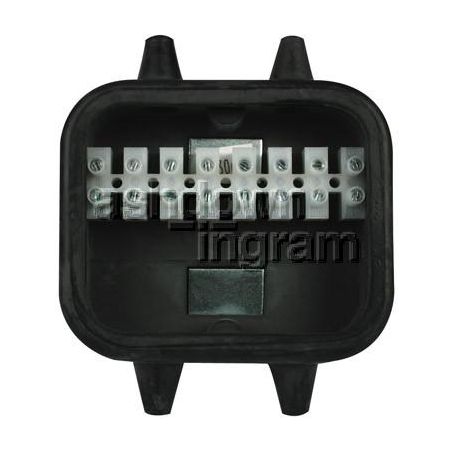 OEX Junction Box Plastic 130 x 110 x 90mm 8 Circuits 1 Pce