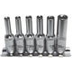 T & E TOOLS T&E 1/4in Dr Deep E-Series Female Torx-r Sockets Set 6pc E0602