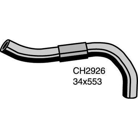 MACKAY RADIATOR HOSE LOWER - MAZDA 323/LANTIS KF/ZE 24V V6 &gt;98 CH2926