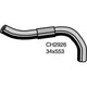 MACKAY RADIATOR HOSE LOWER - MAZDA 323/LANTIS KF/ZE 24V V6 &gt;98 CH2926