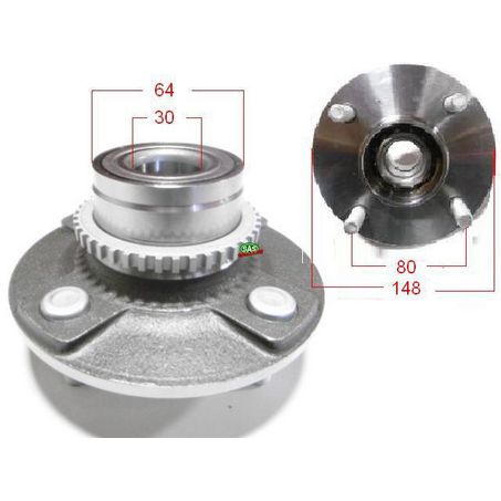 SAS AUTO PARTS SAS Wheel Hub HA4003A