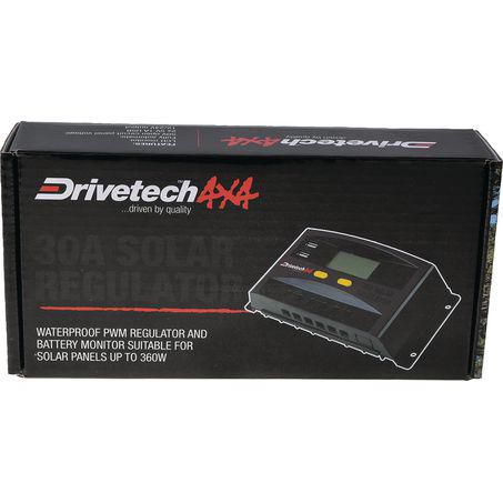 DRIVETECH 4x4 30A Solar Regulator & Monitor