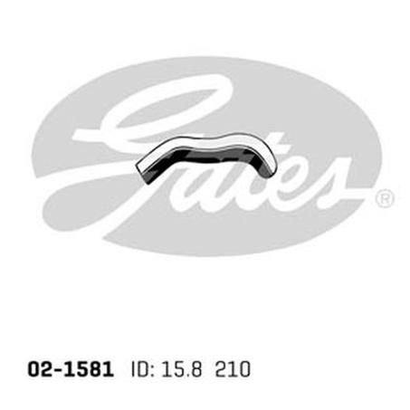 Gates Moulded Heater Hose 02-1581