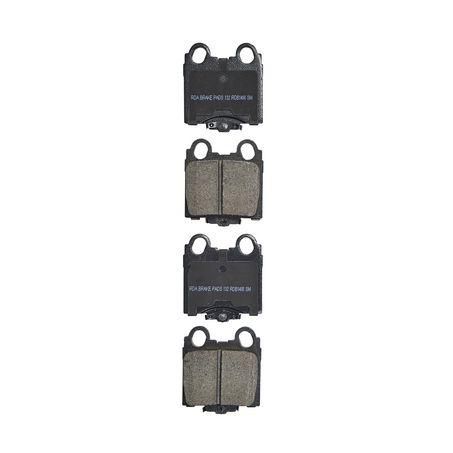 RDA GP MAX LOW METALLIC BRAKE PAD SET LEXUS TOYOTA RDB1416