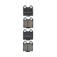 RDA GP MAX LOW METALLIC BRAKE PAD SET LEXUS TOYOTA RDB1416