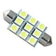 CAPITAL Led 39Mm Festoon 9Pcs 5050Smd SM634039