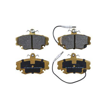 RDA Brakes Extreme Heavy Duty Brake Pad Set RDX1958SM