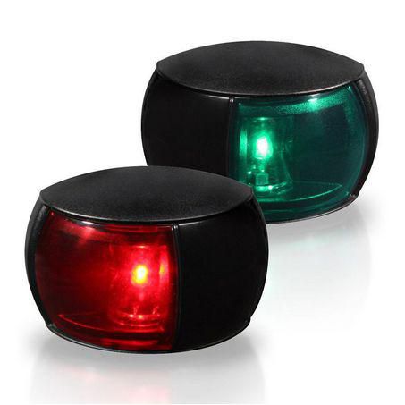 HELLA NaviLED Kit Red/Green Black Port and Starboard 8-28VDC
