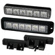 ECCO Directional LED Amber/White Clear Lens 12-24V 6 LED ED3706AC