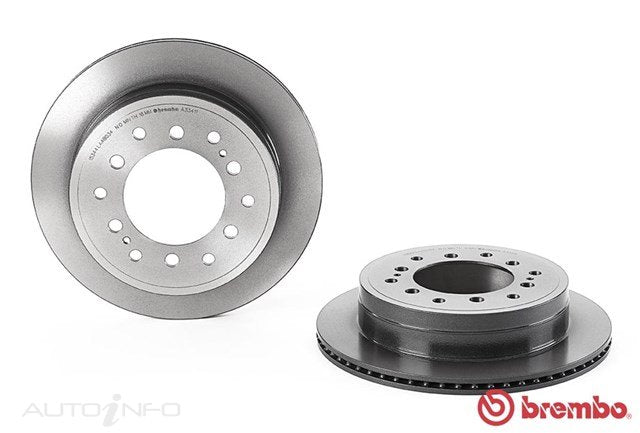 BREMBO REAR DISC ROTOR SUITS TOYOTA LANDCRUISER 312MM VENTED - 09A334.11