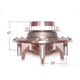SAS AUTO PARTS SAS Wheel Hub HA5098