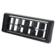 REDDOT CORPORATION Louvre Rectangle Black Plastic LVX015