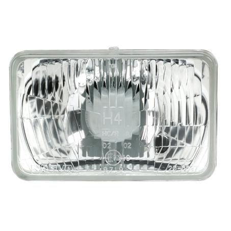 Narva Semi Sealed Beam Rectangle 100 X 165mm Globe Style H4 72070