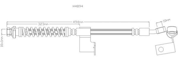 NELSON STOKES B/HOSE HYU LANTRA FLH 95-