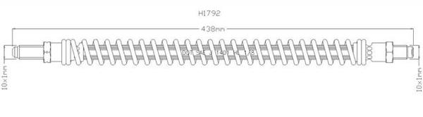LPR HOSE RANGEROVER R 82-