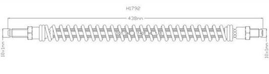 LPR HOSE RANGEROVER R 82-