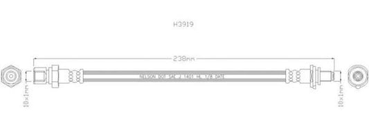 NELSON STOKES HOSE R HOL VECTRA 90-96