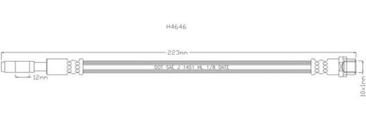 NELSON STOKES B/HOSE AUDI A6 REAR 94-