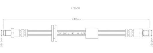 NELSON STOKES HOSE BMW 518- 520- 528- 535- F 81