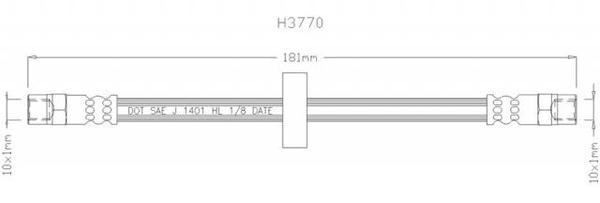 NELSON STOKES Brake Hose