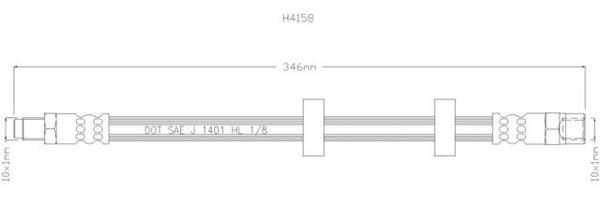 NELSON STOKES Brake Hose