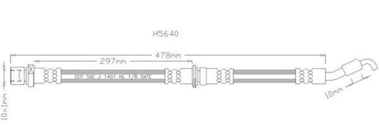 NELSON STOKES B/HOSE SUB IMPREZA TURBO FLH 1994