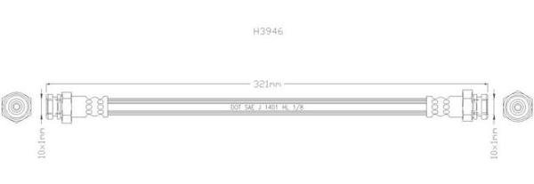 NELSON STOKES Brake Hose