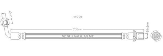 NELSON STOKES Brake Hose