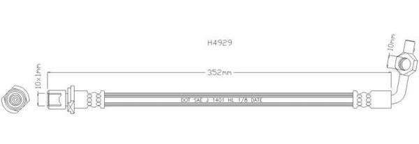 NELSON STOKES Brake Hose