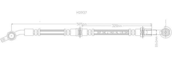 NELSON STOKES HOSE TOY STARLET EP70/71 FRH 87-
