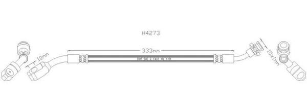 NELSON STOKES HOSE NIS NAVARA 4WD FRH 76-