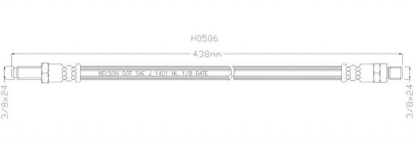 NELSON STOKES HOSE AUS R 55- HUM R