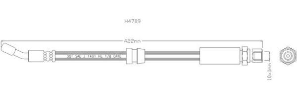 NELSON STOKES HOSE DAEWOO NUBIRA FNT 99-