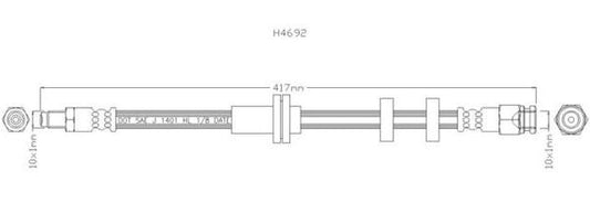 NELSON STOKES Brake Hose