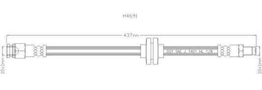 NELSON STOKES HOSE R HOSE ALFA 156 97-
