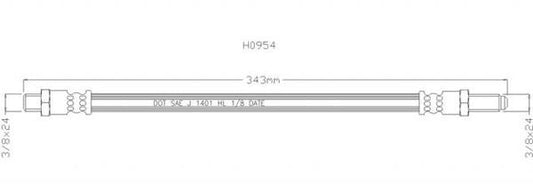 NELSON STOKES HOSE HIL HUNTER- MK2 R