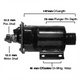 CAPITAL SOLENOID - DELCO - 40MT 400 SERIES 24V SQUARE TYPE 631768