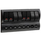 Narva 8 WAY ROCKER SWITCH PANEL OFF/ON SPST RED LED (CONTACTS RATED 20A @ 12