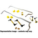 Whiteline - Front And Rear Sway Bar - Vehicle Kit BNK009